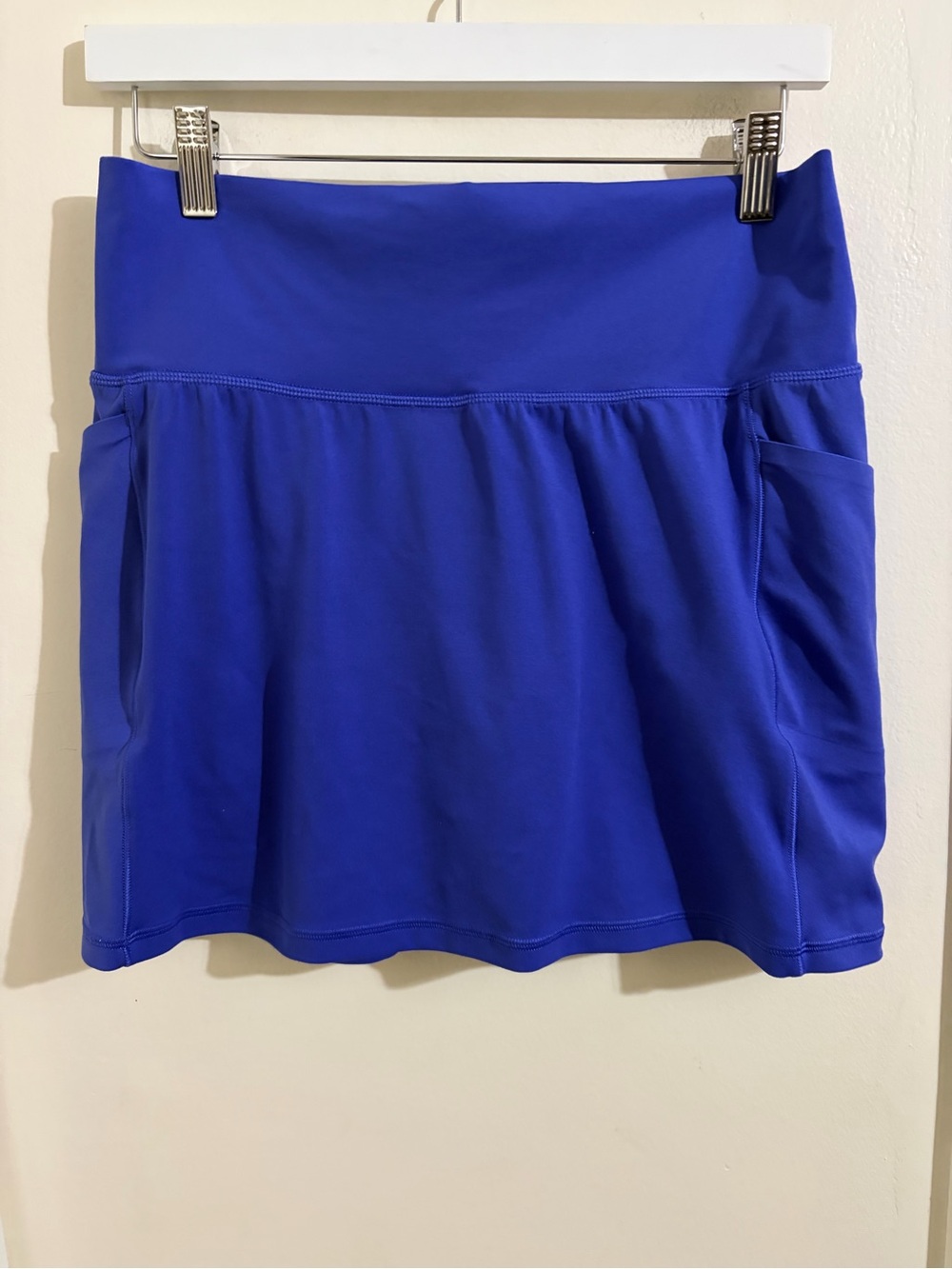 Athleta Royal Blue Circle Skirt with Side Pockets. Salutation Stash Skort